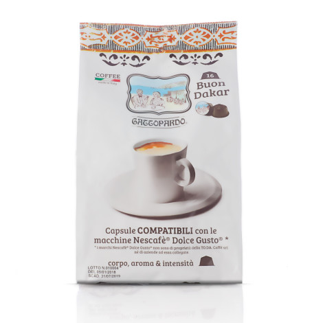 GATTOPARDO DOLCE GUSTO DAKAR 16 CAPSULE